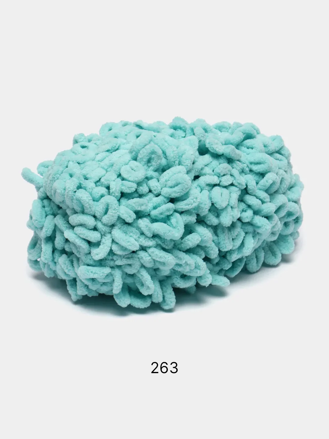 Морской пряжа Alize Puffy Fine, петельки маленькие, 100 г, 14 м