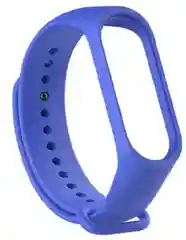 Индиго силиконовый ремешок для Xiaomi Mi Band 3, Mi Band 4