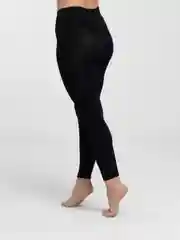 Черный лосины женские утеплённые
