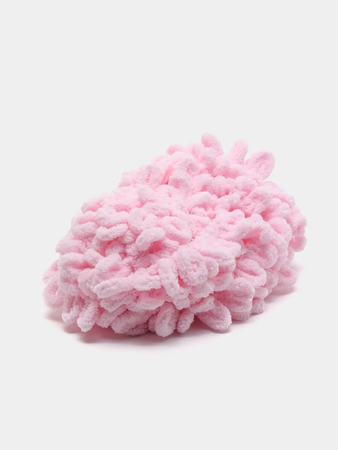 Угольный пряжа Alize puffy петельки