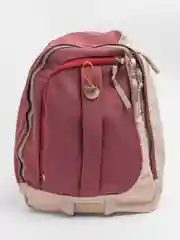 Бордовый мужской рюкзак, школьный