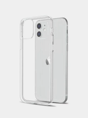 Чехол для iPhone 7/8 Plus, 6/6S, 11, прозрачный, ультратонкий, с усиленными углами