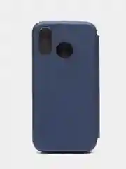 Синий чехол-книжка Samsung Galaxy A40 (Самсунг Галакси А40)