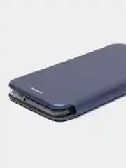 Синий чехол-книжка Samsung Galaxy A40 (Самсунг Галакси А40)