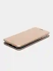 Золотой чехол-книжка Samsung Galaxy A33  (Самсунг Галакси А33)