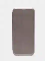 Серебряный чехол-книжка Samsung Galaxy A33  (Самсунг Галакси А33)