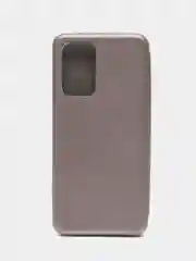 Серебряный чехол-книжка Samsung Galaxy A33  (Самсунг Галакси А33)