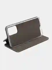 Серебряный чехол-книжка Samsung Galaxy A53, Самсунг Галакси А53 5G