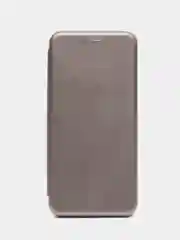 Серебряный чехол-книжка Samsung Galaxy A53, Самсунг Галакси А53 5G