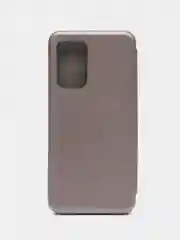 Серебряный чехол-книжка Samsung Galaxy A53, Самсунг Галакси А53 5G