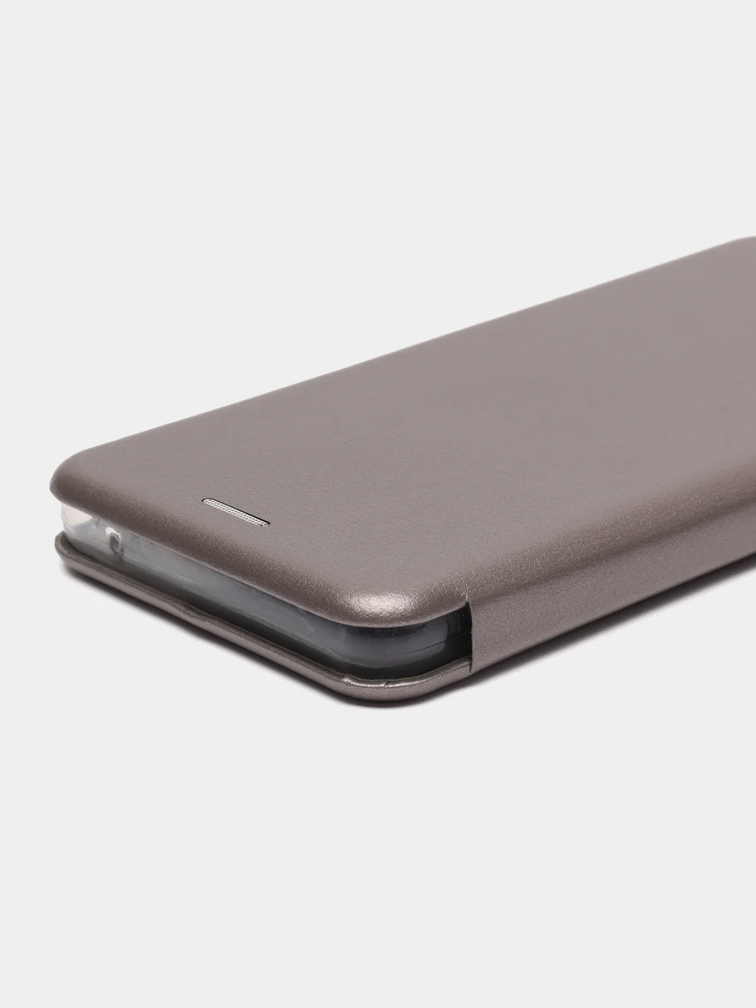 Серебряный чехол-книжка Samsung Galaxy A53, Самсунг Галакси А53 5G
