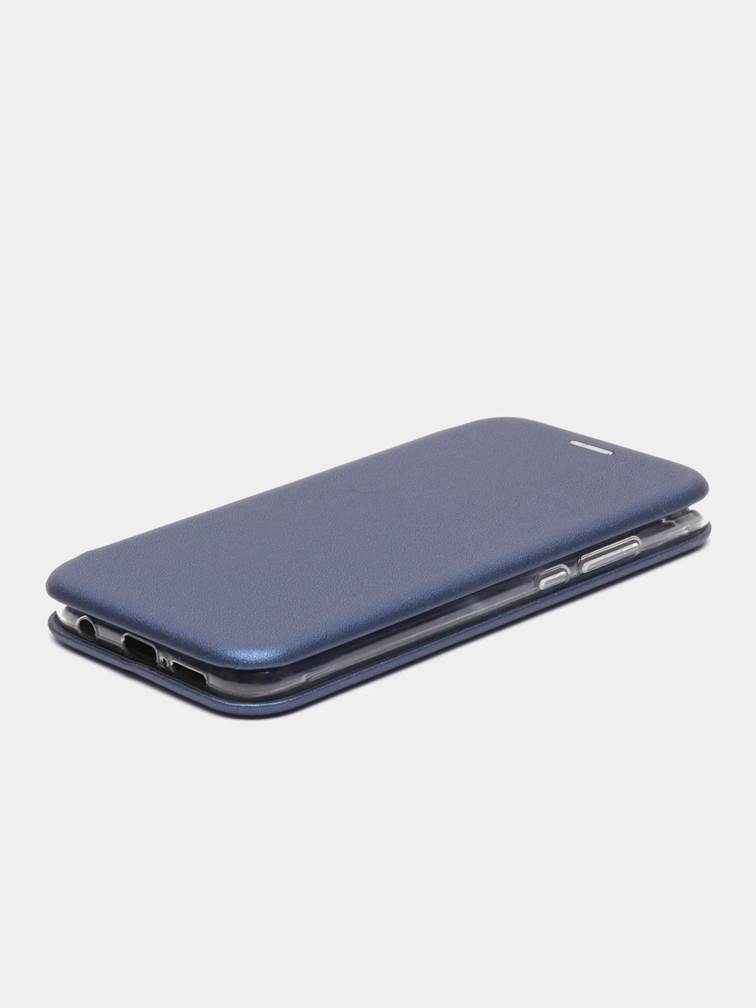Синий чехол-книжка на Huawei P20 Lite 2018, Хуавей П20 Лайт 2018