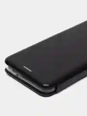 Черный чехол-книжка Huawei Honor 9A (Хуавей Хонор 9А)