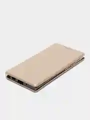 Золотой чехол-книжка для Samsung Galaxy Note 20 Ultra (Самсунг Галакси Нот 20 Ультра)