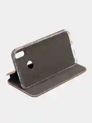 Розовый чехол книжка на Huawei Y7 2019, Хуавей У7 2019