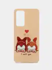 Бежевый чехол для Xiaomi 12 Lite, Сяоми 12 Лайт с рисунком