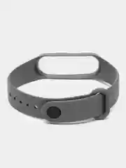 Угольный силиконовый ремешок Xiaomi Mi Band 3, Mi Band 4 (Сяоми Ми Бэнд 3, Ми Бэнд 4)