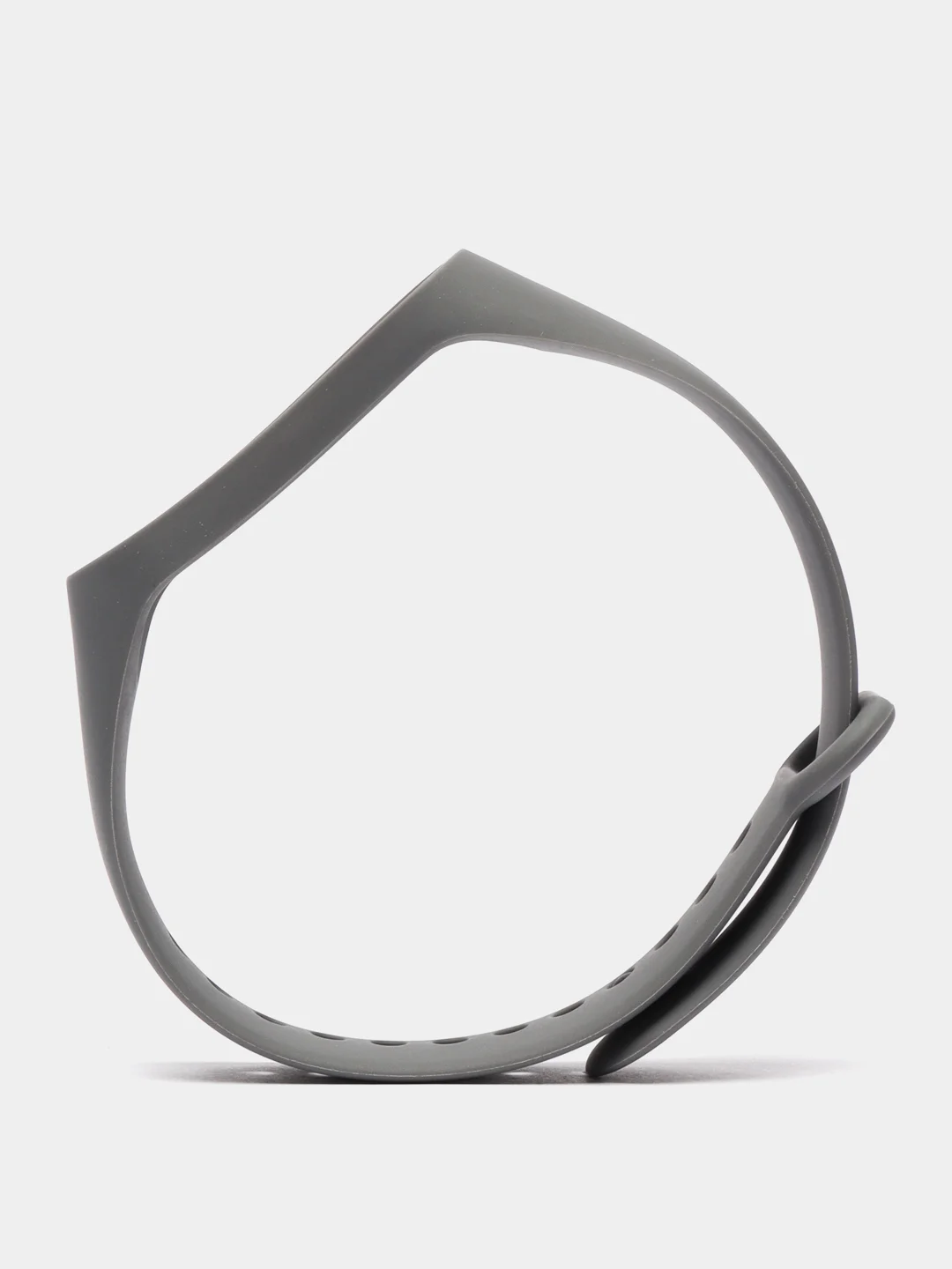 Угольный силиконовый ремешок Xiaomi Mi Band 3, Mi Band 4 (Сяоми Ми Бэнд 3, Ми Бэнд 4)