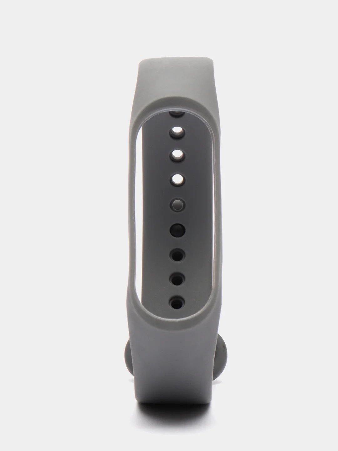 Угольный силиконовый ремешок Xiaomi Mi Band 3, Mi Band 4 (Сяоми Ми Бэнд 3, Ми Бэнд 4)