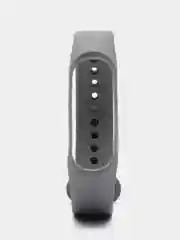 Угольный силиконовый ремешок Xiaomi Mi Band 3, Mi Band 4 (Сяоми Ми Бэнд 3, Ми Бэнд 4)