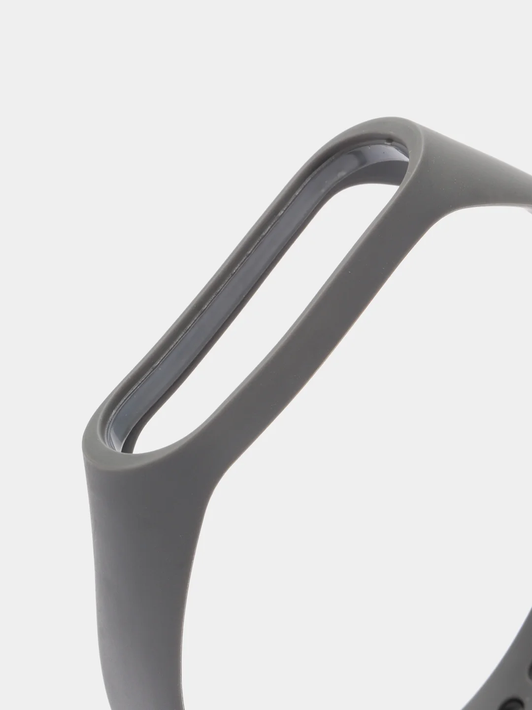 Угольный силиконовый ремешок Xiaomi Mi Band 3, Mi Band 4 (Сяоми Ми Бэнд 3, Ми Бэнд 4)