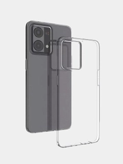 Чехол для Oppo Reno 7, прозрачный, силиконовый