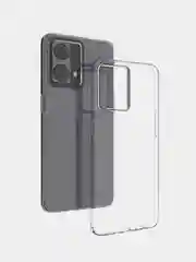 Прозрачный чехол для Oppo Reno 7, прозрачный, силиконовый