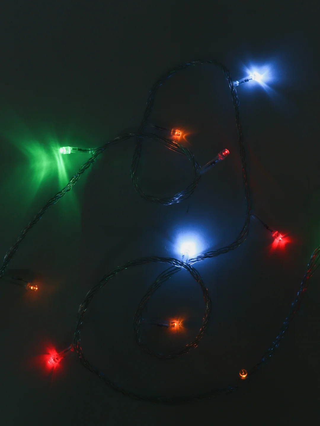 Гирлянда "Нить", длина 20 м, IP20, 200 LED, свечение мульти, 8 режимов, 220 В