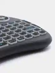 Черный клавиатура мини i8 Mini Keyboard, с подсветкой, беспроводная, с тачпадом для СмартТВ, ПК