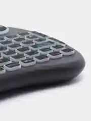 Черный игровая клавиатура мини i8 OT-PCM25, беспроводная, тачпад, RGB подсветка, для Smart TV