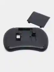 Черный игровая клавиатура мини i8 OT-PCM25, беспроводная, тачпад, RGB подсветка, для Smart TV