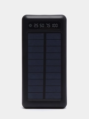 Внешний аккумулятор power bank на солнечных батареях