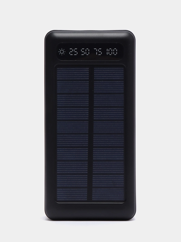 Внешний аккумулятор power bank на солнечных батареях