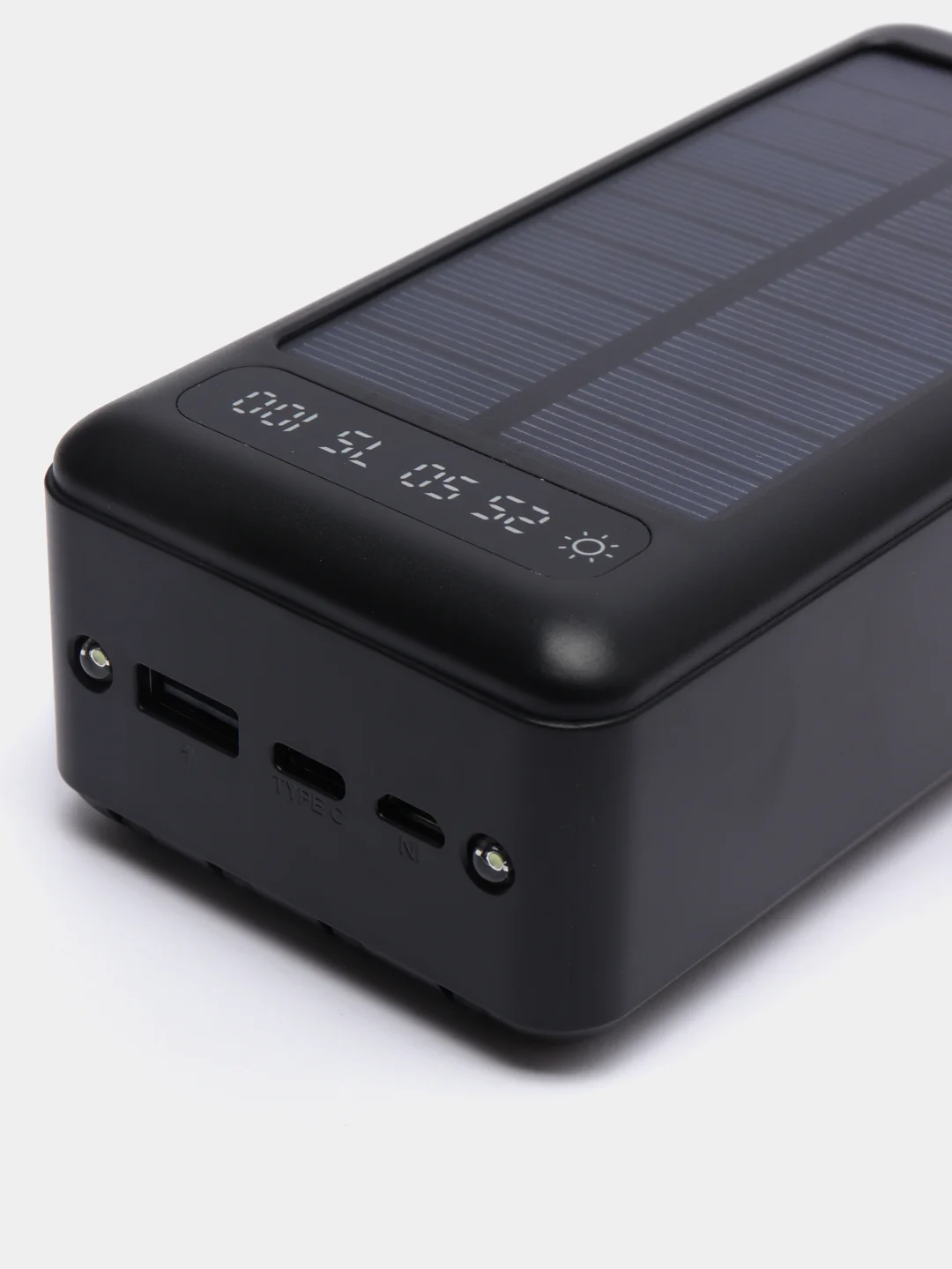 Внешний аккумулятор power bank на солнечных батареях