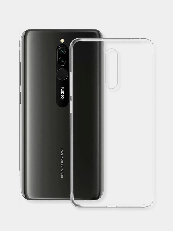 Чехол Xiaomi Redmi 8, Сяоми Редми 8, прозрачный силиконовый