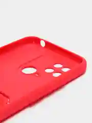 Вишнёвый чехол для Xiaomi Redmi 10C / Poco C40, Сяоми Редми 10С силиконовый, с карманом для карты