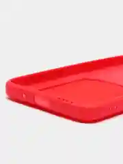 Вишнёвый чехол для Xiaomi Redmi 10C / Poco C40, Сяоми Редми 10С силиконовый, с карманом для карты