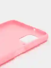 Розовый чехол Samsung Galaxy A12, M12 (Самсунг Галакси А12, М12), силиконовый, цветной, матовый