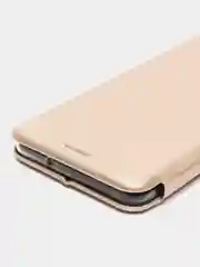 Золотой чехол книжка Samsung Galaxy S20+ / S20 Plus, Самсунг Галакси С20+ / С20 Плюс