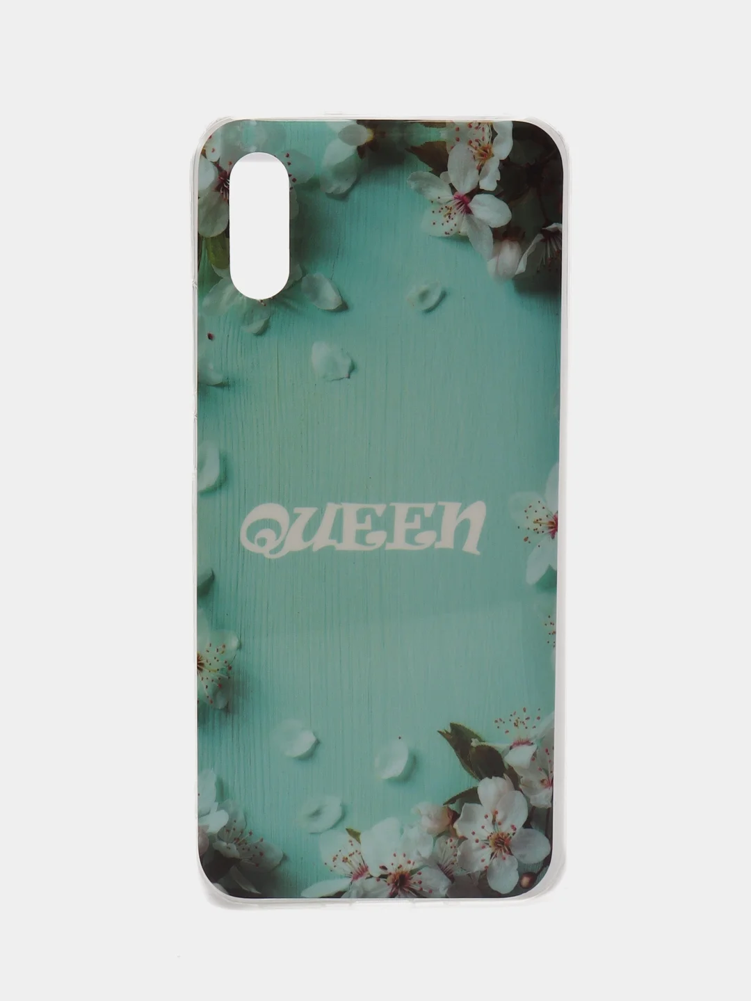 Бирюзовый чехол Xiaomi Redmi 9A, Сяоми Редми 9А с рисунком "Игра в кальмара"