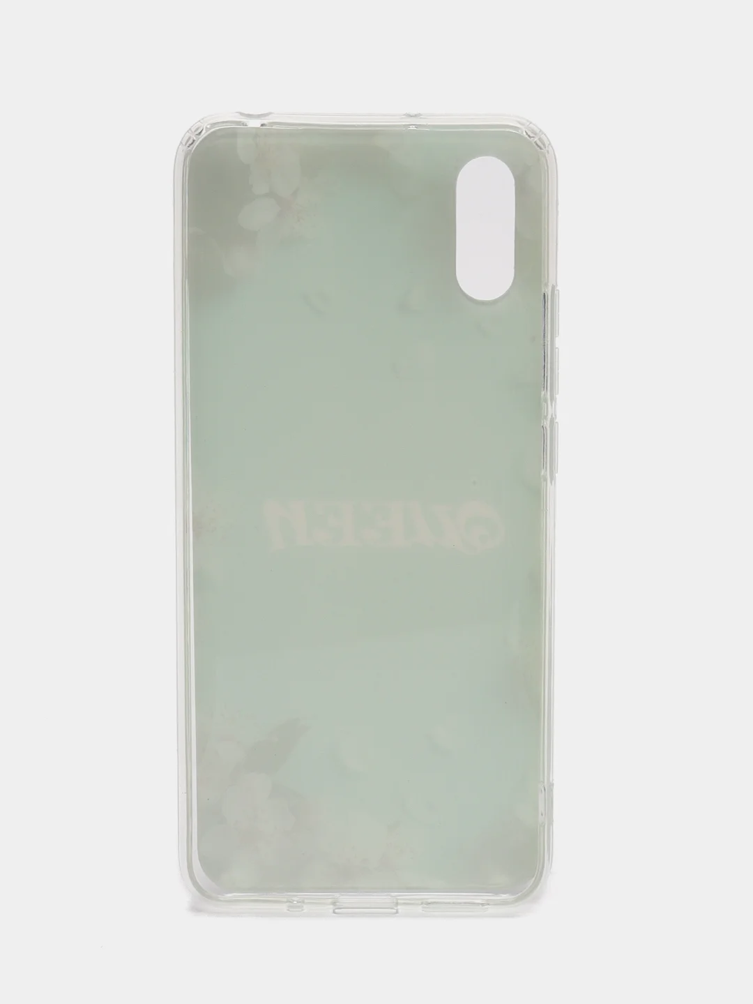 Бирюзовый чехол Xiaomi Redmi 9A, Сяоми Редми 9А с рисунком "Игра в кальмара"