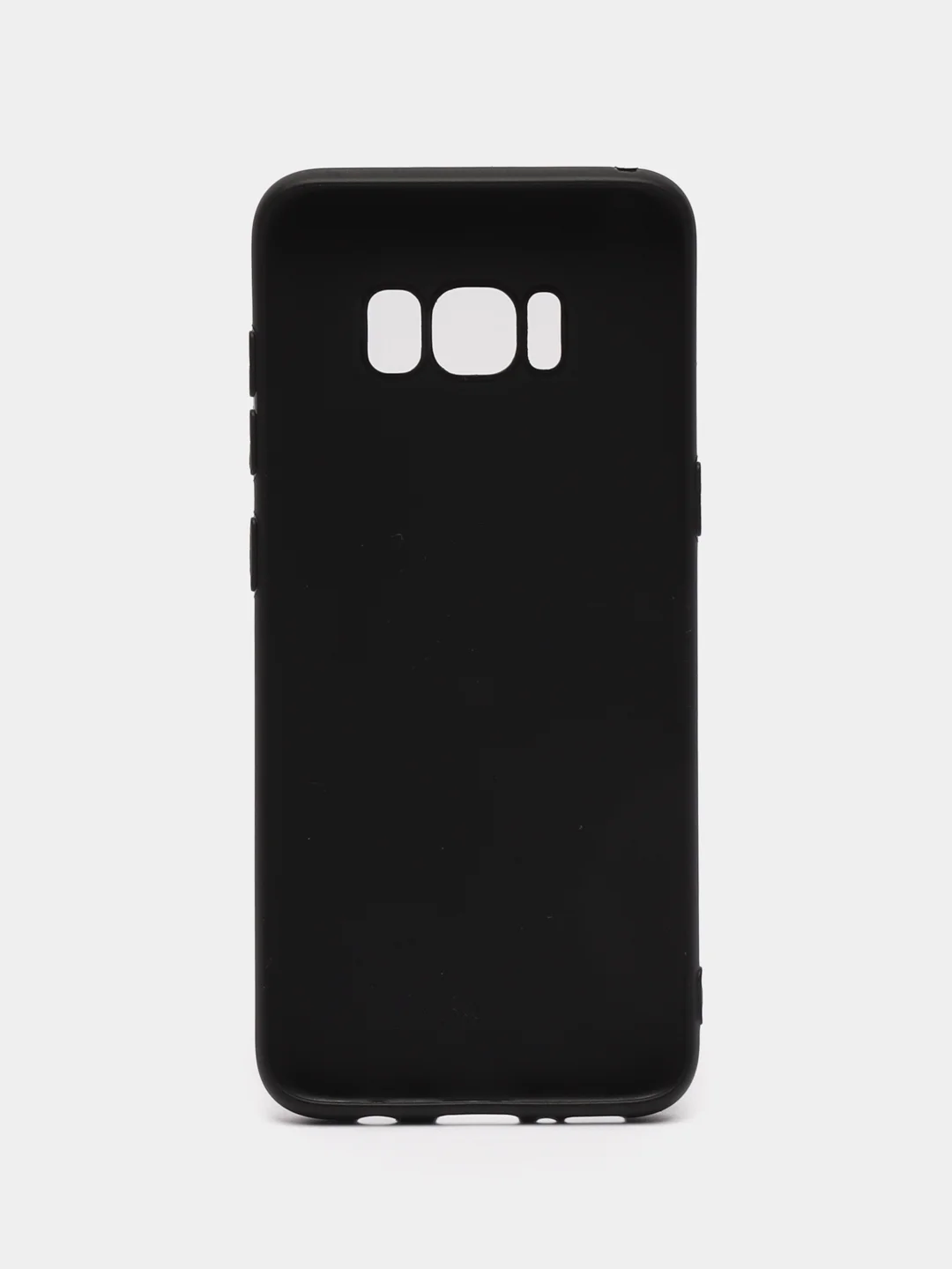 Чехол Samsung Galaxy S8, Самсунг Галакси С8 черный силиконовый