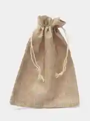 Льняной подарочный мешочек