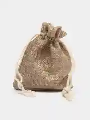 Льняной подарочный мешочек