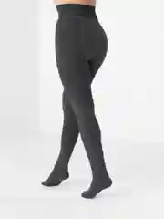 Угольный колготки теплые на флисе