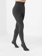 Угольный колготки теплые на флисе