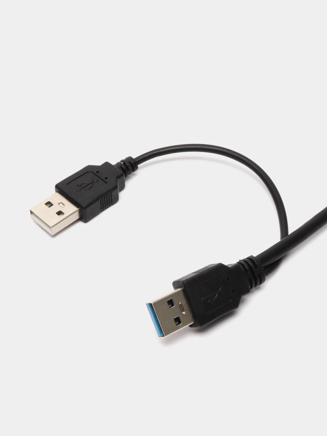 Белый кабель-переходник Sata-USB, для подключения жестких дисков 2.5 и SSD к ноутбуку