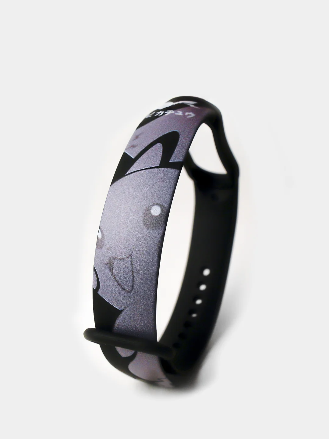 Тёмно-серый ремешки с рисунком для Xiaomi Mi Band 3 и 4