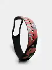 Коралловый ремешки с рисунком для Xiaomi Mi Band 3 и 4