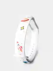 Молочный ремешки с рисунком для Xiaomi mi Band 5